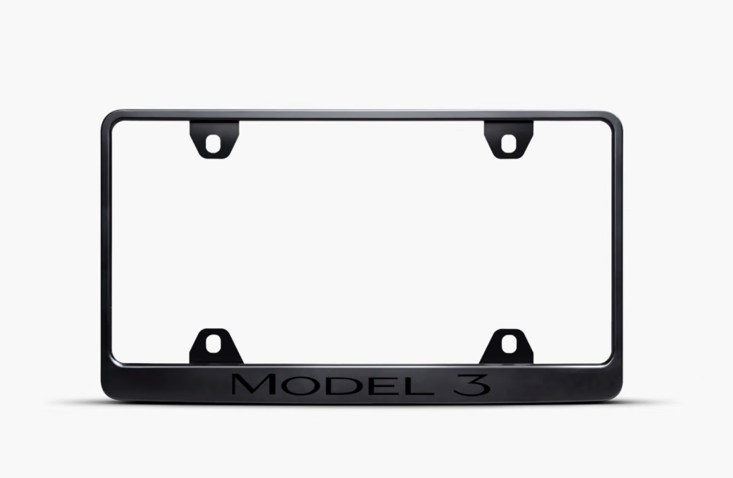 Marco de placa del Model 3