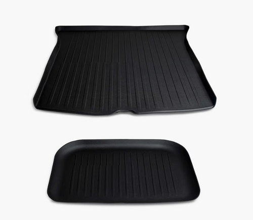 Juego de tapetes de carga trasera para todo tipo de clima para el Model Y